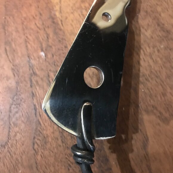 MICHAEL ARAM MOUSE SILVER CHEESE KNIFE SPREADER - Picture 8 of 8